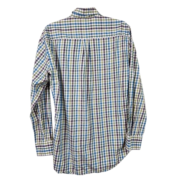 Peter Millar Men's Checkered Shirt, Sz M - Picture 2 of 8